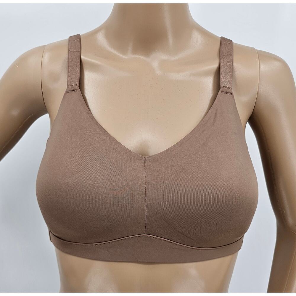 Spanx Women's M D/DD Tan All-in-One Wireless Bra